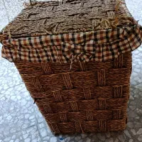 فروش فوری سبد حصیری مخصوص لباس