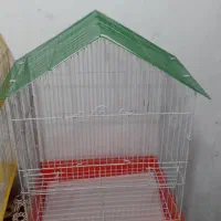 قفس چوبی و فلزی