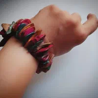 دستبند طرح چوب