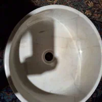 سنگ روشویی مرمر سفید نباتی