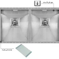 سینک زیر کورین‌ اخوان کد 410 دولگنه