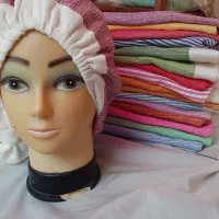 کلاه روسری دست بافت ۱۰۰درصدنخ پنبه