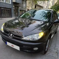 پژو ۲۰۶ تیپ ۲ مدل ۱۳۹۰ بدون ذره ای افتاب سوختگی