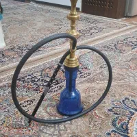 قلیان تنه برنجی تو پر