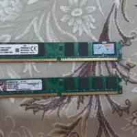 فروش ۲ عدد رم DDR2 کاملاً سالم - برند Kingstone
