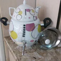 قوری کتری لعابی
