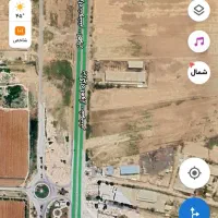فروش ۱ هکتار زمین بر جاده اصلی شیبان به سمت شوشتر