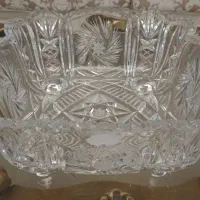 کاسه بزرگ کریستال اصل Bohemia