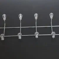 رخت آویز دیوار کوب سر کریستال