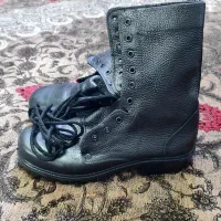 پوتین چرم سایز ۴۴ نو نو سبک