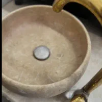 سنگ روشویی رنگ کرم