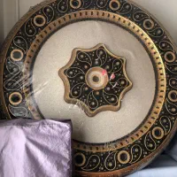 گل سقفی|لوستر و چراغ آویز|اراک, |دیوار