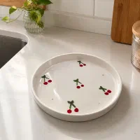 سینی برجسته آلبالو سرامیکی