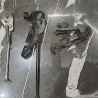 لوازم دوچرخه دنده ای و دو عدد جک