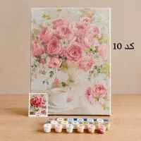 بوم نقاشی آبرنگی عددی ابعاد 30 در 40