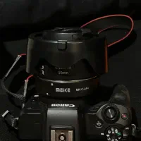 دوربین canon m50با ۲لنز (لنز کیت و ۵۰ فیکس)