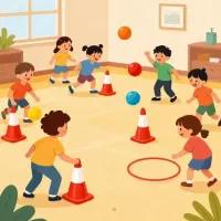 کلاس بازی و ورزش کودکان