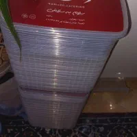 ظروف فریزری در سایزهای ۱۲۰۰ و دبه و قمقمه