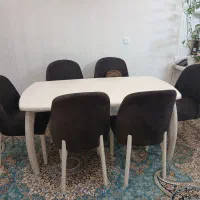 میز غذا خوری شش نفره