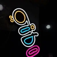 تابلو ال ای دی قهوه  ریموت لبنیات باطری صبحانه