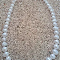 گردنبند مروارید پرورشی طبیعی کد E 657