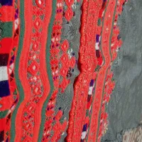 لباس تپه ای دست دوز آماده برای دوخت به فروش میرسد