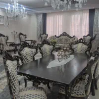 مبل 9نفره ناهارخوری 6نفره در حد نو