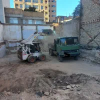 حمل خاک و نخاله مصالح شن و ماسه خاور کمپرسی