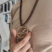 ساخت گردنبند چوبی با اسم و طرح دلخواه