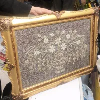 قاب و تابلو سرمه دوزی اصل