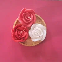 شمع گل رز