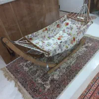 گهواره بانوج چوبی