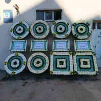 تشریفات ارغوان کرایه تاج گل مصنوعی و سایبان