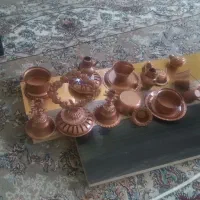 ظروف مسی دکوری ریز تمیز