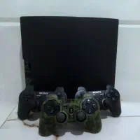 PS3 Slim 500GB + بازی های کمیاب + ۳دسته