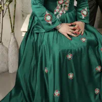 لباس گندوزی شده مجلسی مزون دوز