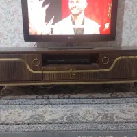 میز tv دور طلای
