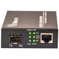 ۲ عدد مدیا کانورتور sfp خور