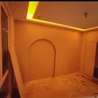 تیوی وال وکناف. سقف کشسان کاغذدیواری  پوستر