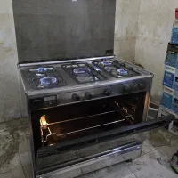 اجاق گاز ۵ شعله تمام استیل فر دار تهران سبحان