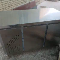 یخچال میزکار تمام استیل ۱۵۰