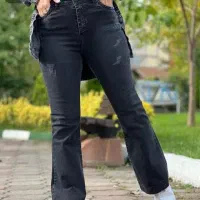 شلوار دمپا مشکی سایز ۳۸