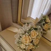 گل عروس و باکس گل