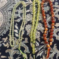 تسبیح شاه مقصود کهربا سندلوس