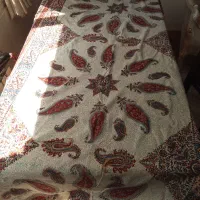 رومیزی اصل طرح بته جقه