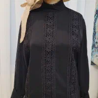 شومیز مجلسی مشکی نو