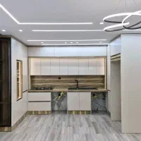 کابینت هایگلاس مدرن ام دی اف اقساطی با چک