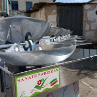 سبزی خردکن بشقابی دهنه 60 صنعتی خرد خورد کن