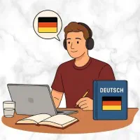 آموزش زبان آلمانی از A1 تا B1 ،خصوصی و انلاین