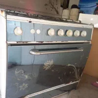 گاز ۵ شعله طرح فر، کابینتی
